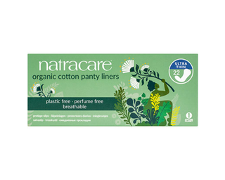 NatraCare Organic Panty Liners Ultra Thin 22 Liners