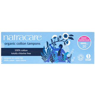 Natracare Organic Cotton Tampons Super Plus 20 Tampons