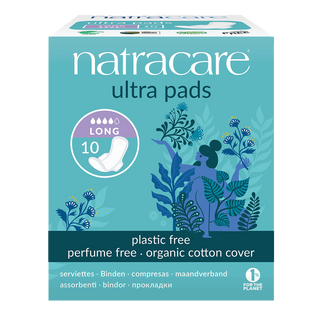 Natracare Organic Ultra Pads Long 10 Pads