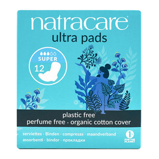 NatraCare Organic & Natural Ultra Pads Super 12 Pads