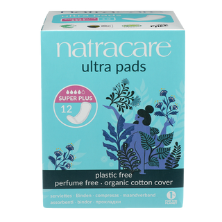 Natracare Organic Ultra Pad Super Plus 12 Pads