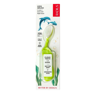 Radius Toothbrush Kids Toothbrush Extra Soft Right Hand