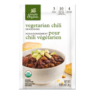 Simply Organic Vegetarian Chili 28g