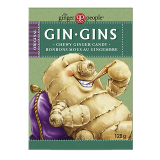 The Ginger People Gin Gins Chewy Ginger Candy Original 128g