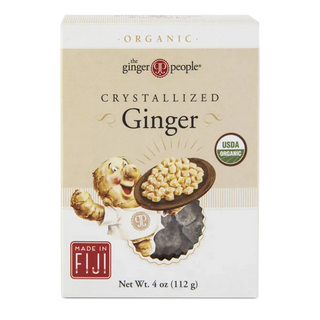 The Ginger People Organic Crystallized Ginger 112g