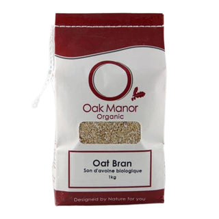 Oak Manor Organic Oat Bran 1kg