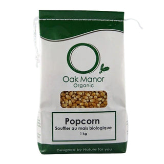 Oak Manor Organic Popcorn 1kg