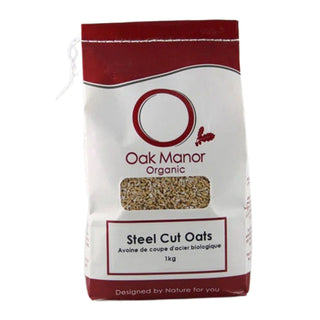 Oak Manor Organic Steel Cut Oats 1kg