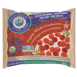 Stahlbush Organic Whole Cranberries 284g