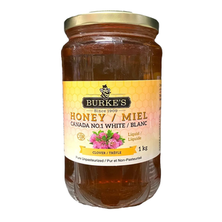 Burke's Clover Honey 1kg