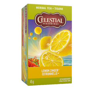 Celestial Seasonings Lemon Zinger 20 Tea Bags