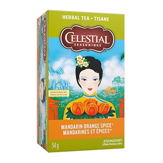 Celestial Seasonings Mandarin Orange Spice 20 Tea Bags