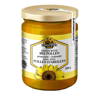 Dutchman's Gold Honey With Bee Pollen 500g