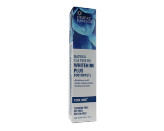 Desert Essence Toothpaste Whitening Plus Cool Mint 176g