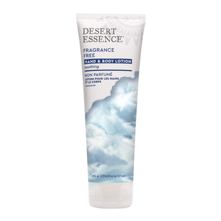 Desert Essence Hand & Body Lotion Fragrance Free 237mL