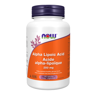 Now Alpha Lipoic Acid 250mg 120 Veggie Caps