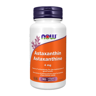 NOW Astaxanthin 4mg 90 Softgels