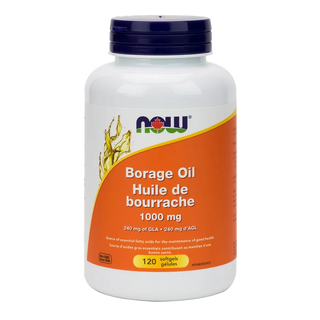 Now Borage Oil 1000mg 120 Softgels