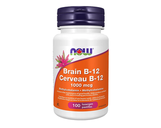 Now Brain B-12 1000mcg 100 Lozenges