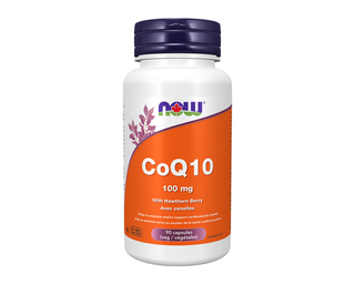 Now CoQ10 100mg With Hawthorn Berry 90 Veggie Caps