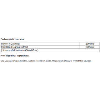 Now Indole-3-Carbinol 200 mg 60 Veggie Caps