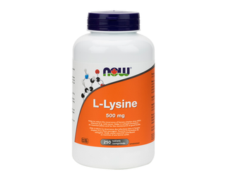 Now L-Lysine 500mg 250 Tablets