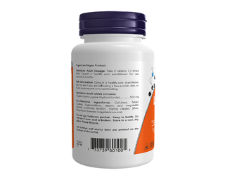 Now L-Lysine 500mg 250 Tablets