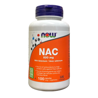 Now NAC 600mg 100 Veggie Caps