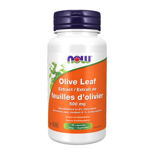 Now Olive Leaf 500mg 60 Veggie Caps