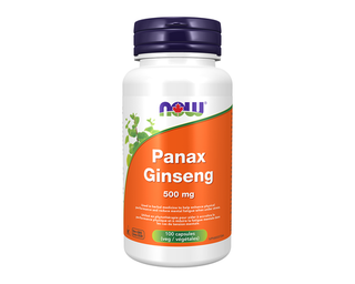 Now Panax Ginseng 500mg 100 Veggie Caps