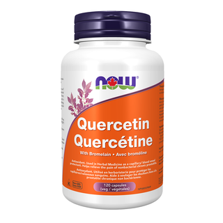 NOW Quercetin with Bromelain 120 Veggie Caps