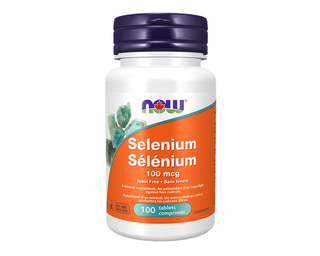 Now Selenium 100mcg 100 Tablets