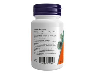 Now Selenium 100mcg 100 Tablets