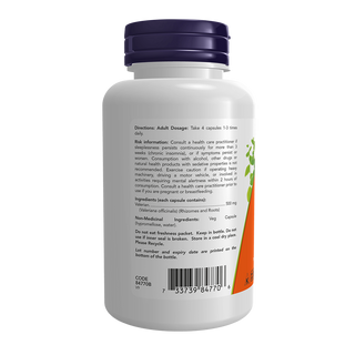 Now Valerian Root 500mg 100 Veggie Caps