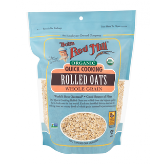 Bob’s Red Mill Organic Rolled Oats Quick Cooking 907g