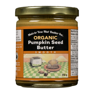 Nuts To You Organic Pumpkin Seed Butter Smooth 250g