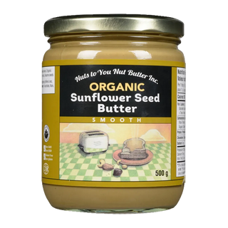 Nuts To You Organic Sunflower Seed Butter Smooth 500g