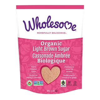 Wholesome Organic Light Brown Sugar 680g