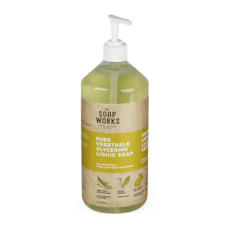 The Soap Works Liquid Soap Pure Vegetable Glycerine 1L