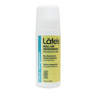 Lafes Deodorant Roll-On Citrus & Bergamot 88mL