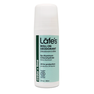 Lafes Deodorant Roll-On Cedar & Lime 88mL