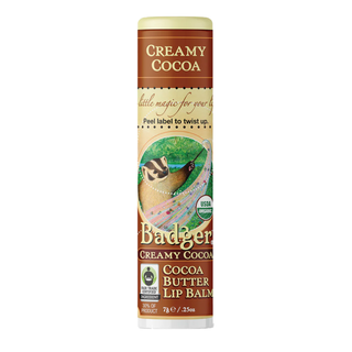 Badger Lip Balm Creamy Cocoa 7g