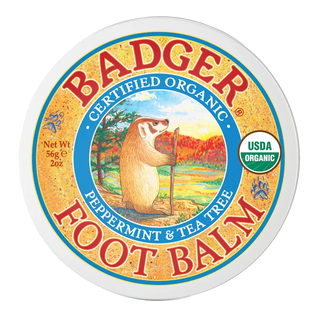 Badger Organic Foot Balm Peppermint & Tea Tree 56g