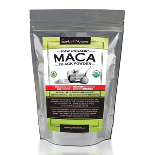 Earth Notions Organic Maca Black Raw 500g