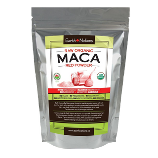 Earth Notions Organic Maca Red Powder Raw 500g