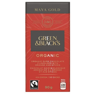 Green & Black's Organic Dark Chocolate Maya Gold 90g