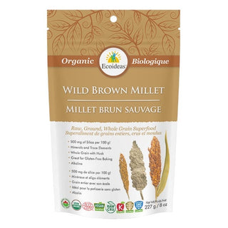 Ecoideas Wild Brown Millet Organic 227g