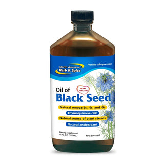 North American Herb & Spice Black Seed Oil 355mL