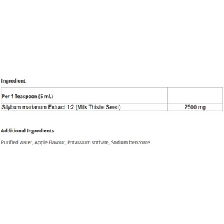 Omega Alpha Milk Thistle Liquid 500mL