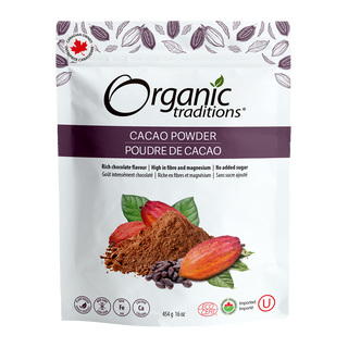 Organic Traditions Cacao Powder 454g